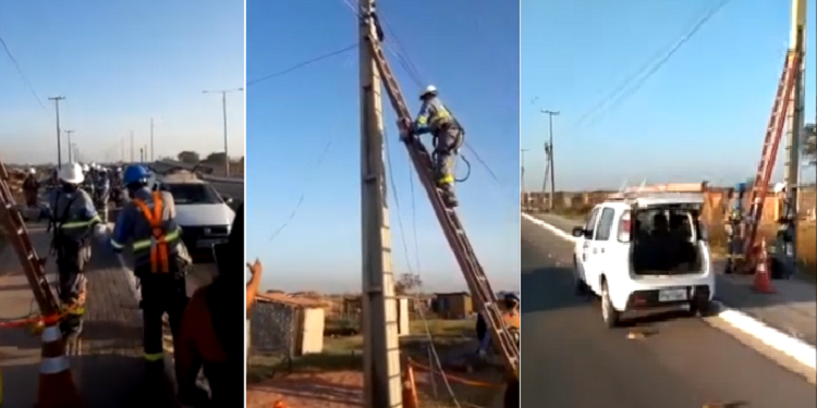 Operação de corte de energia elétrica revolta moradores na zona Norte